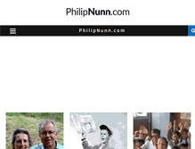 Tablet Screenshot of philipnunn.com